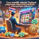 Cara Memilih Situs Slot Thailand yang Terpercaya untuk Pemain Indonesia