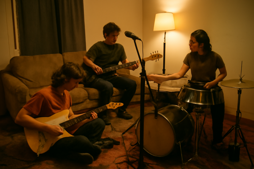 Cara Merekam Demo Band Indie dengan Alat Seadanya