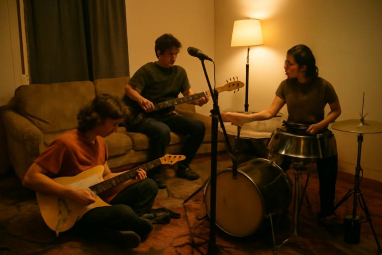 Cara Merekam Demo Band Indie dengan Alat Seadanya