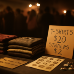 7 Langkah Menyiapkan Merchandise Band Indie untuk Dijual di Konser